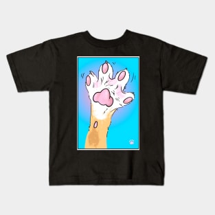 Paw Stretching Kids T-Shirt